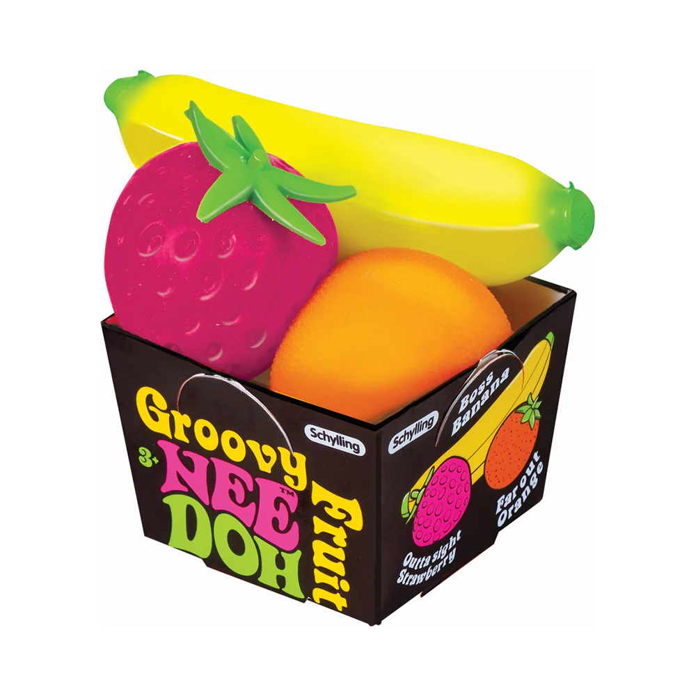 NeeDoh Groovy Fruit Orange