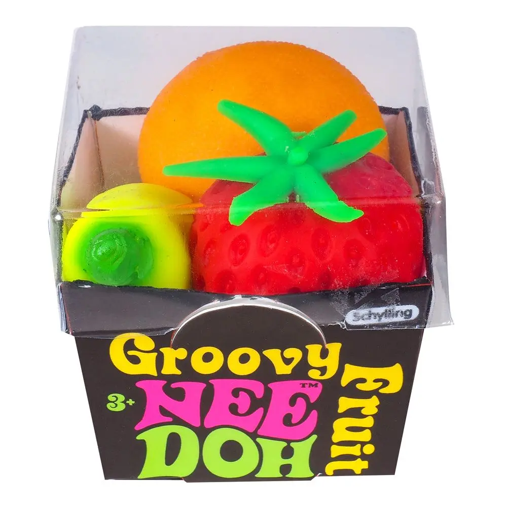 NeeDoh Groovy Fruit Apple