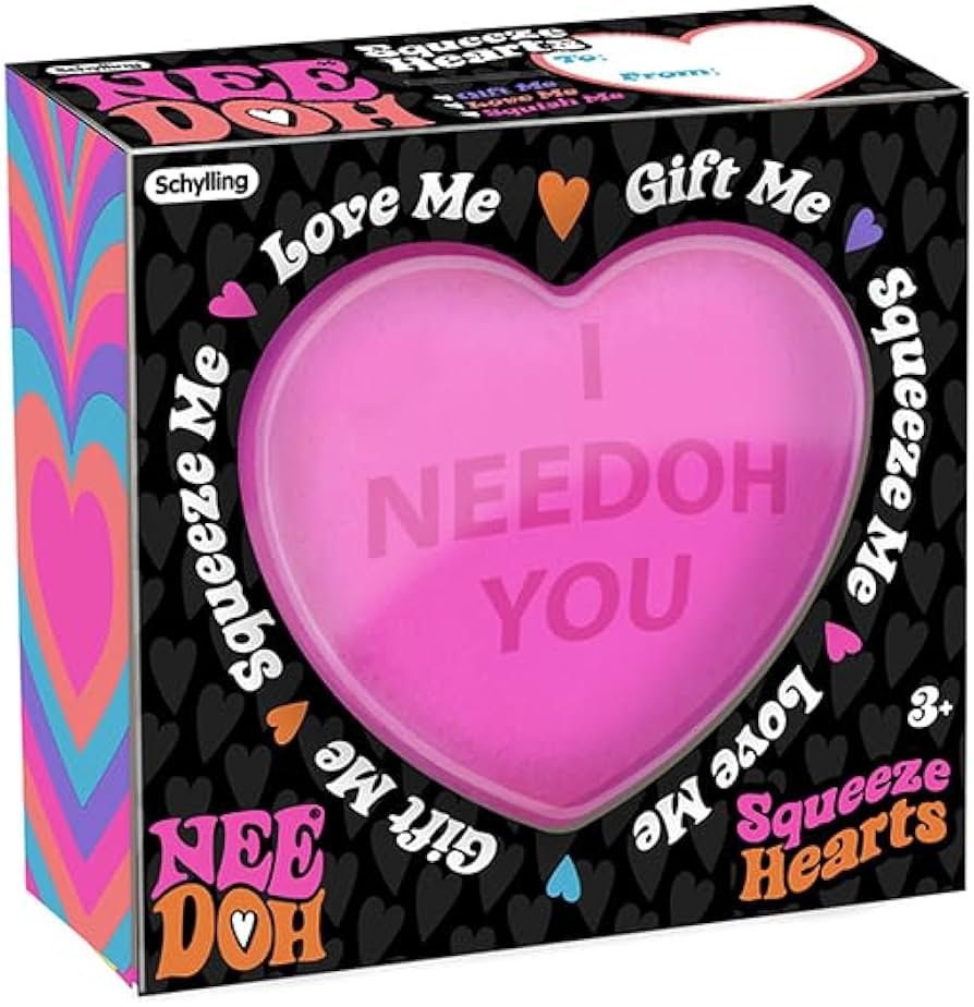 NeeDoh Heart Mega Valentine Edition