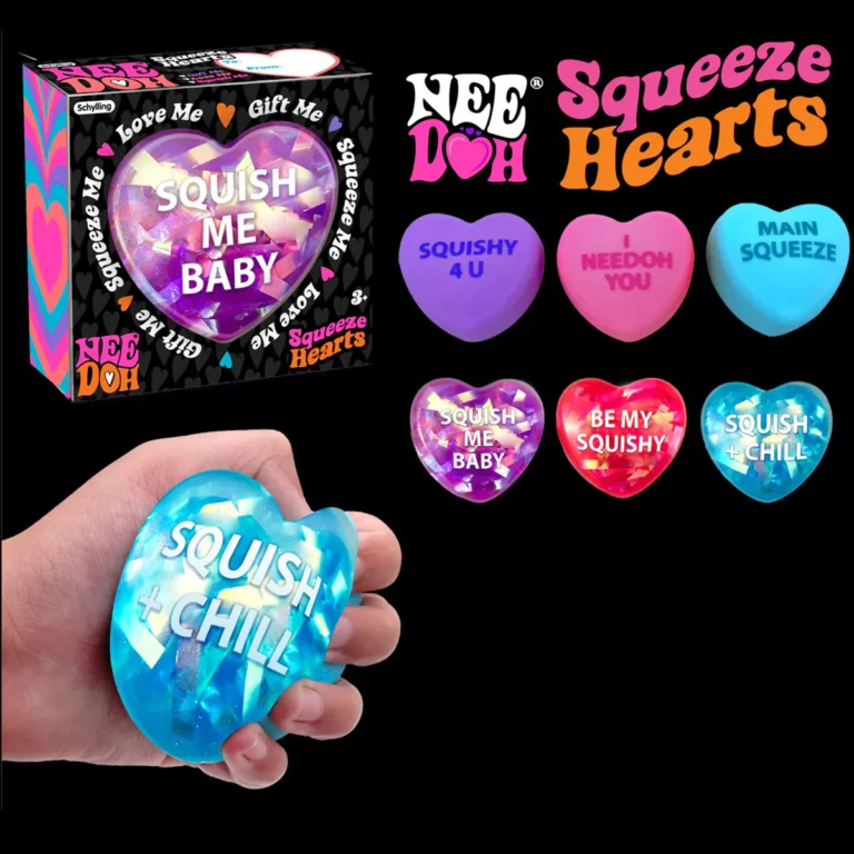 NeeDoh Heart Valentine Stress Ball