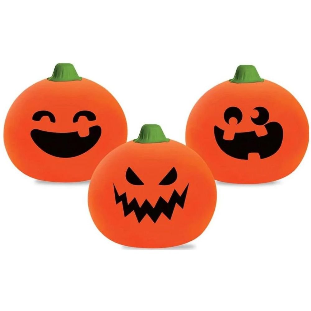 NeeDoh Jack Glow Lantern Orange Pumpkin