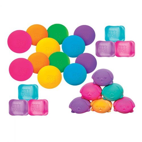 NeeDoh Mini Cube 24-Pack Variety Set
