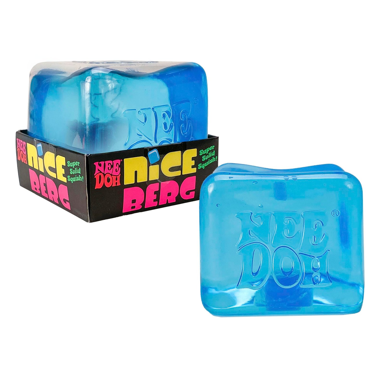 NeeDoh Nice Cube Blue - Jumbo Size