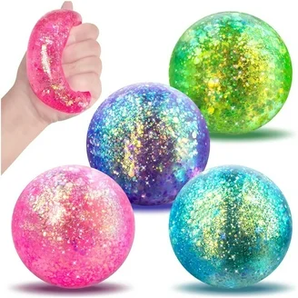 NeeDoh Snowball Glitter Edition