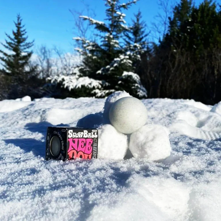 NeeDoh Snowball Winter Squishy