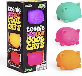 NeeDoh Teenie Cool Cat Classic Collection